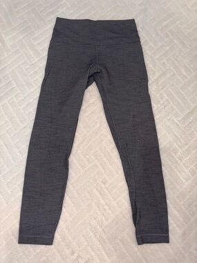 🌸 lululemon leggings *flawed** Gray Active Leggings